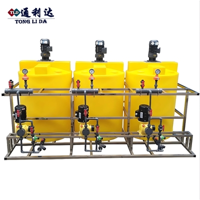 High Precision Automatic Dosing System For Water Treatment / Anti-Corrosion Chemical Injection System
