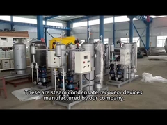 Enerji tasarrufu için tamamen otomatik kontrolü olan kondensat geri kazanım sistemleri cihazı